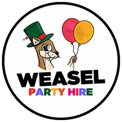 Weasel party hire logo