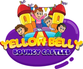 Yellow Belly Bouncy Castles logo